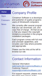 Mobile Screenshot of cinnamonsoftware.com